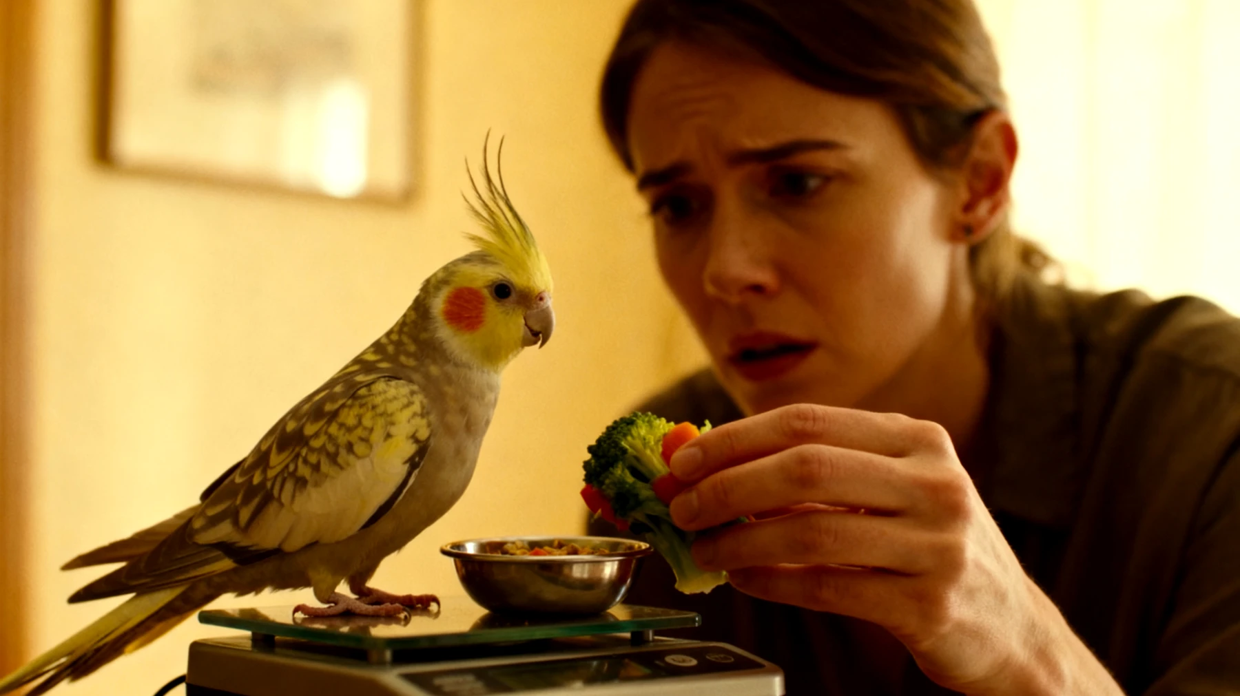 Nymphensittiche benötigen nach einer Kastration besondere Aufmerksamkeit bei der Fütterung, da hormonelle Veränderungen den Stoffwechsel beeinflussen und das Risiko für Übergewicht steigt, während gleichzeitig der Nährstoffbedarf für die Wundheilung erhöht ist"